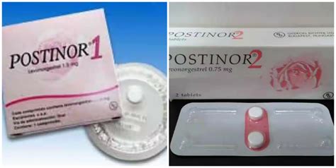 Postinor 1 vs Postinor 2 .